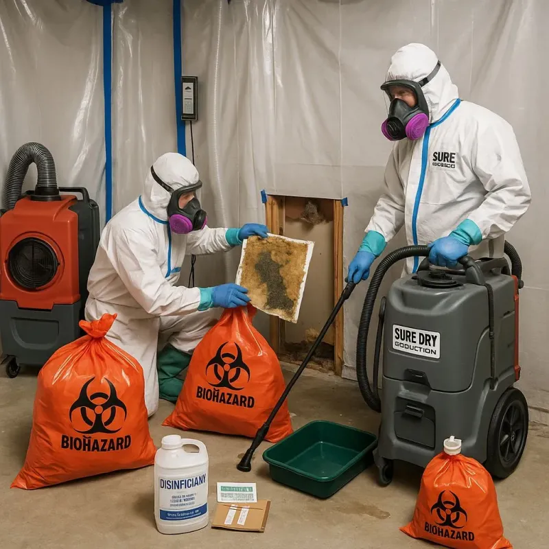Contaminated Water Handling Protocols process in Sardis, GA