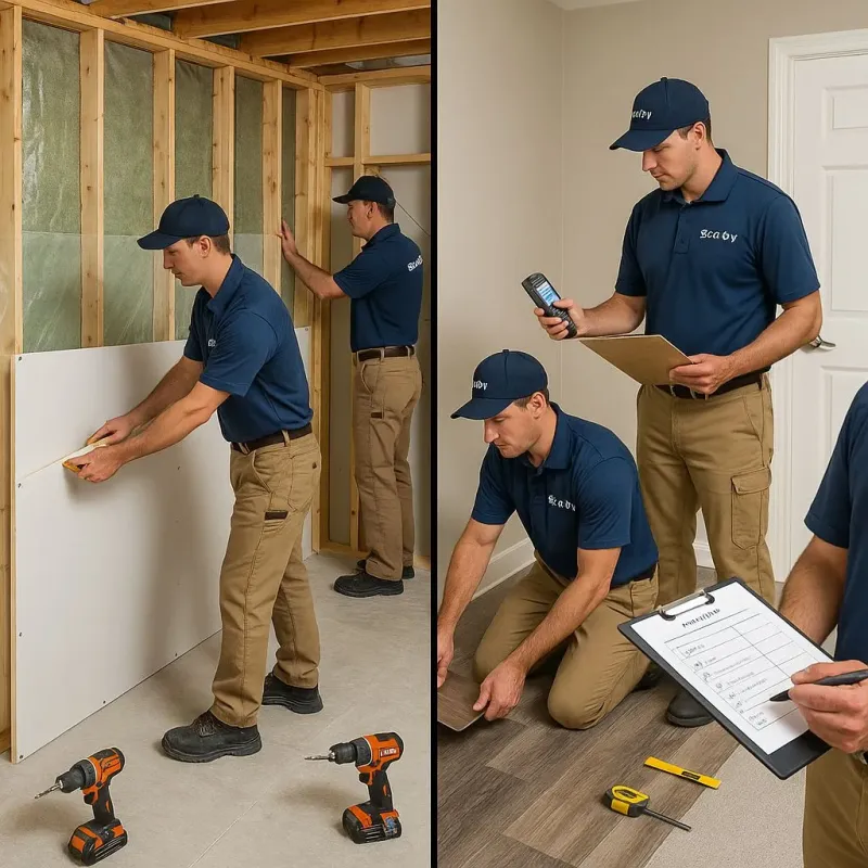 Repairs and Reconstruction process in Sardis, GA