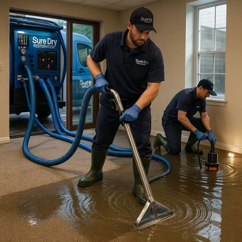 Water Extraction and Removal process in Sardis, GA